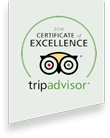 trip advisor certificate of excellence award